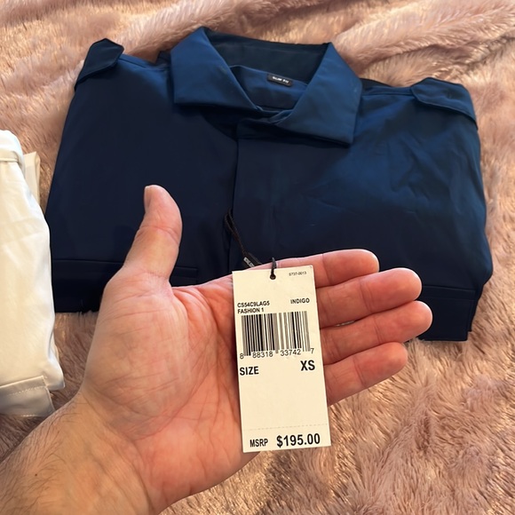 Mens Michael Kors long sleeve button downs - Picture 3 of 6